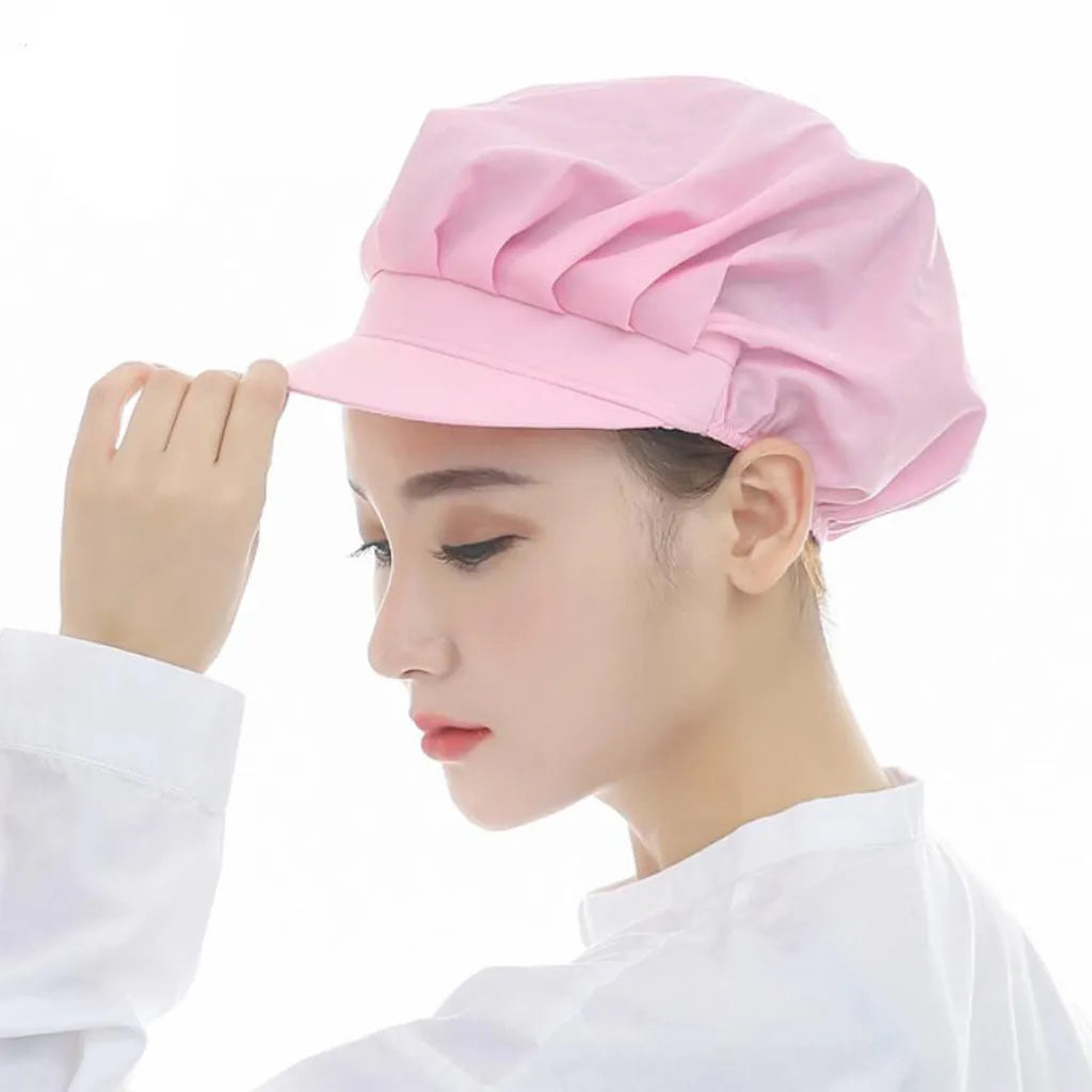 Breathable Mesh   Chef Hat with Adjustable Cap