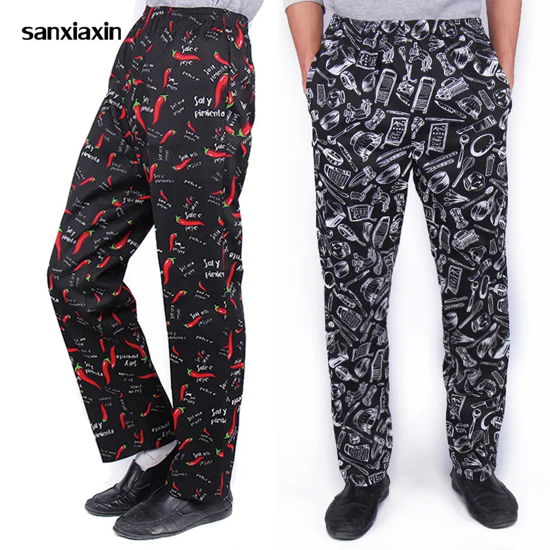 Adult- men High Quality Working Chef Pants