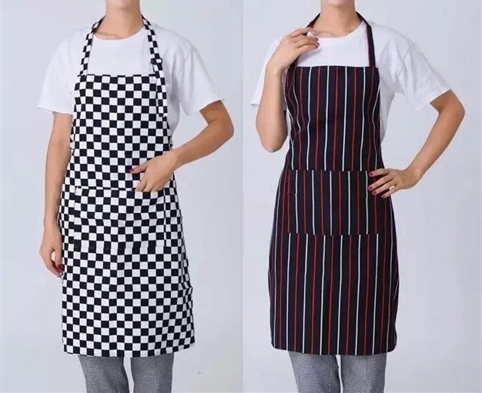 Simple Unisex Chef Apron with 2 Pockets