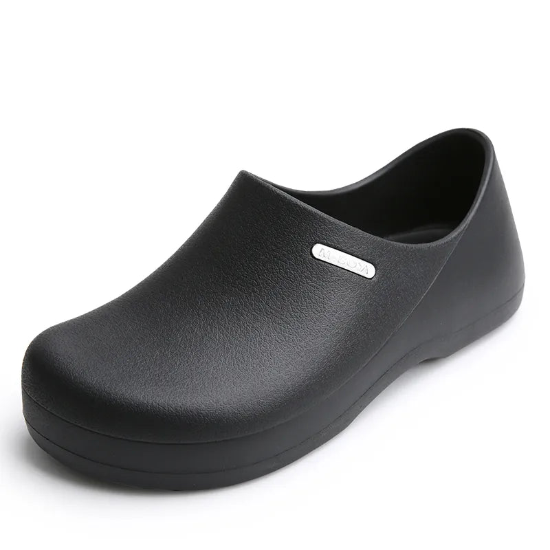 Men Non-slip Waterproof Oil-proof Kitchen Chef Shoes