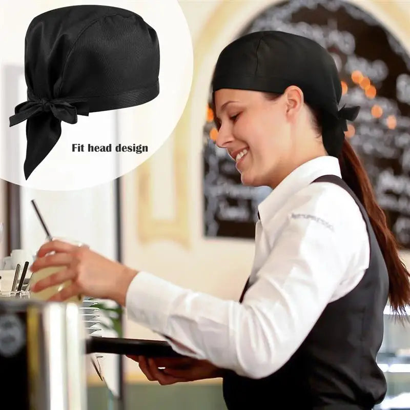 Chef Hat, Work Hat (Black)