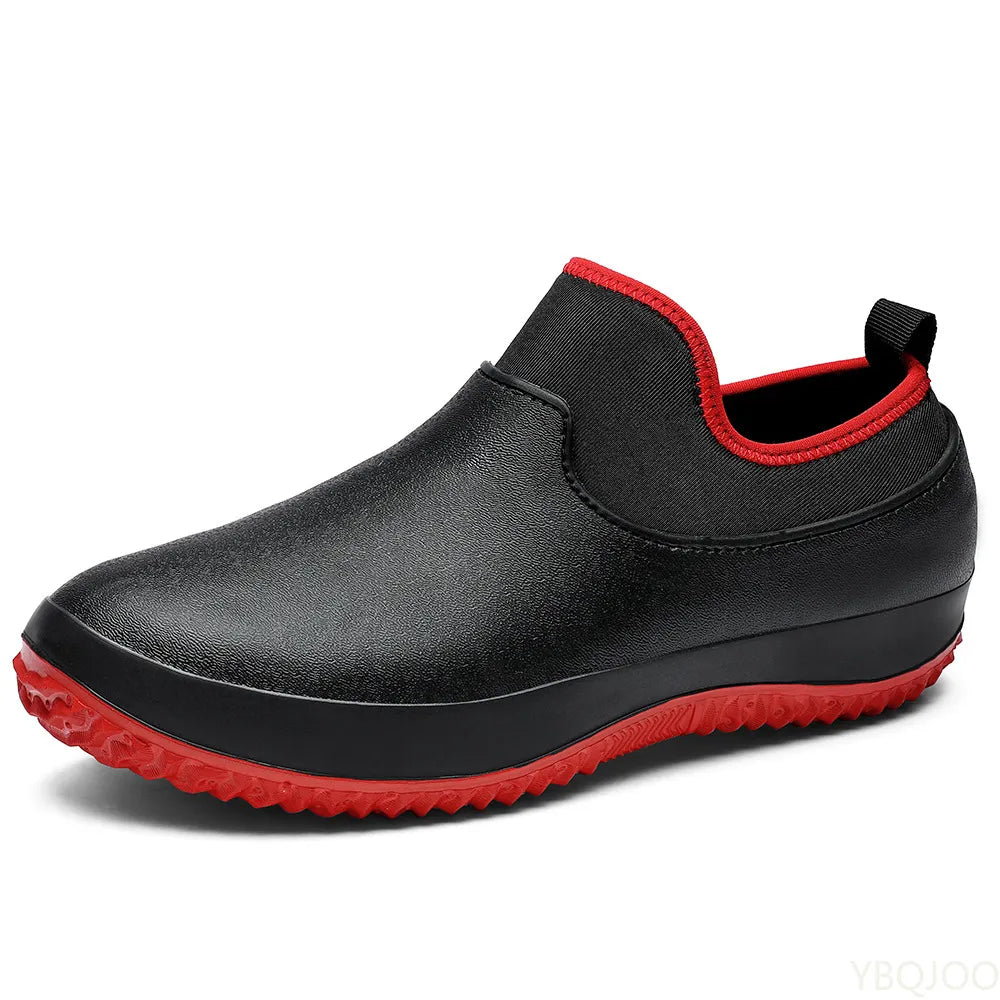 Men Waterproof Rubber Boots Rain Boots For Rainy Weather