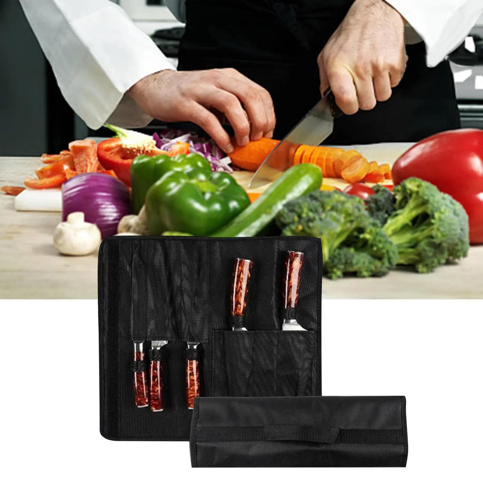 Foldable Waterproof Knife Storage Bag