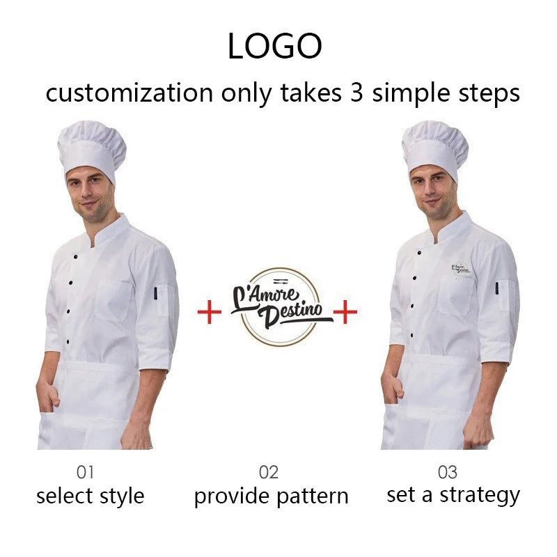 Spring Chef Uniform with hats